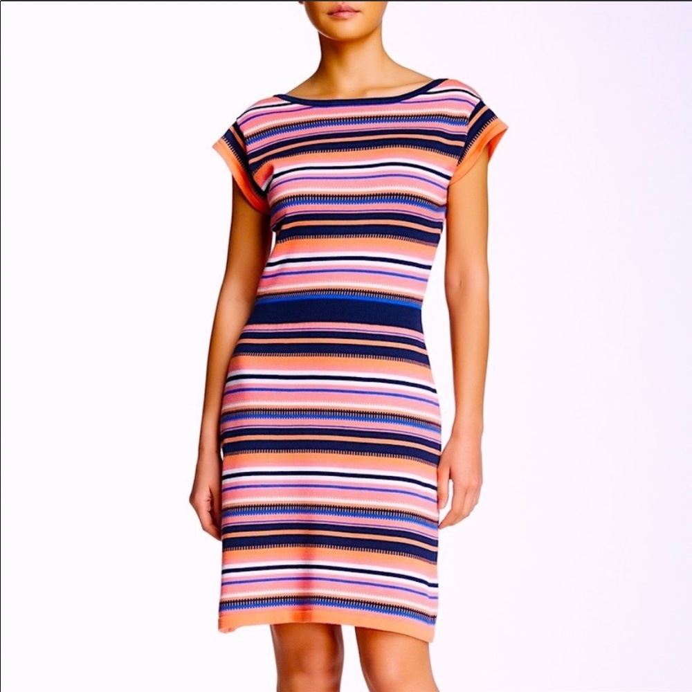 Trina Turk Stripe Cotton Dress, size XS